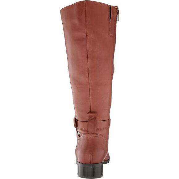 Naturalizer Women's Rena Wide Calf Knee High Riding Boot, Brown Size 6M - Picture 3 of 7